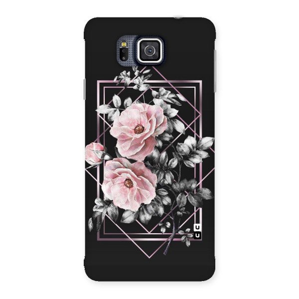 Beguilling Pink Floral Back Case for Galaxy Alpha