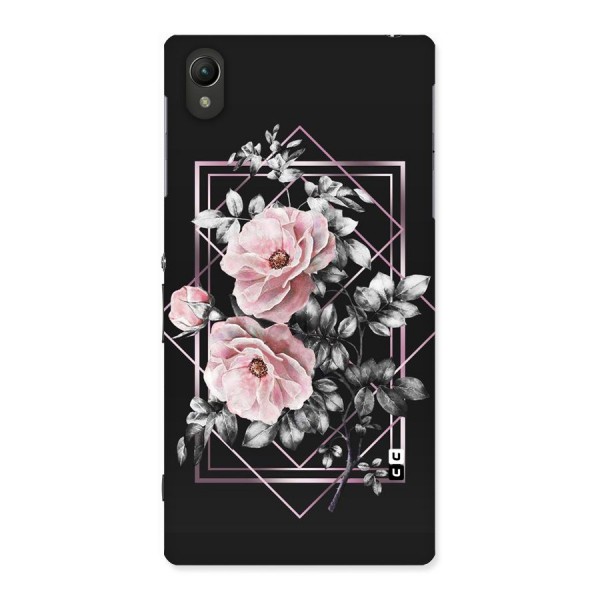 Beguilling Pink Floral Back Case for Sony Xperia Z1