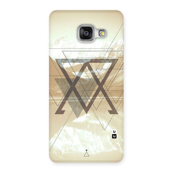 Beige View Back Case for Galaxy A3 2016