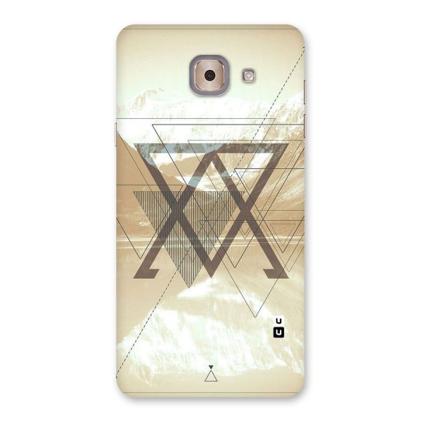 Beige View Back Case for Galaxy J7 Max