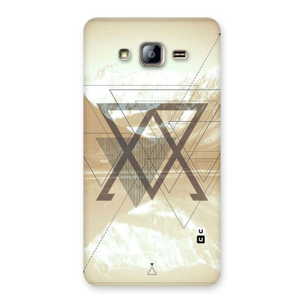 Beige View Back Case for Galaxy On5