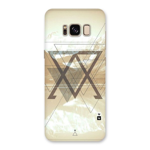 Beige View Back Case for Galaxy S8