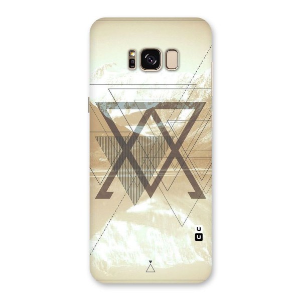 Beige View Back Case for Galaxy S8 Plus