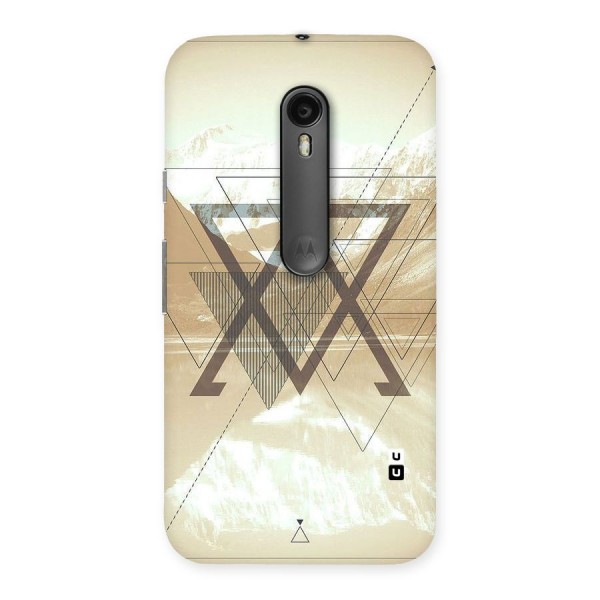 Beige View Back Case for Moto G3