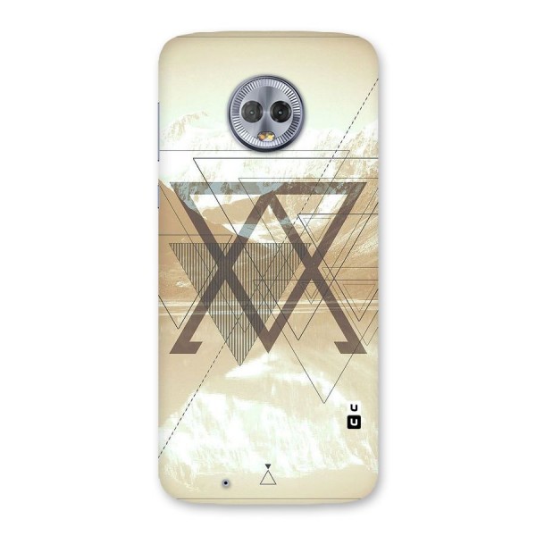 Beige View Back Case for Moto G6