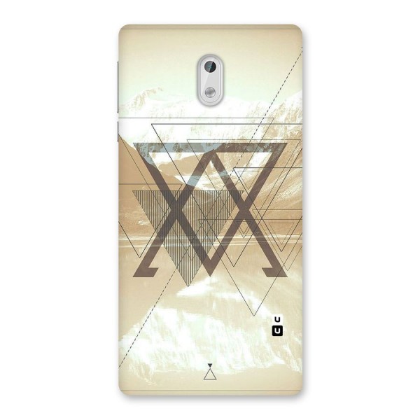 Beige View Back Case for Nokia 3