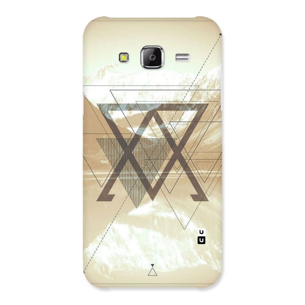 Beige View Back Case for Samsung Galaxy J5