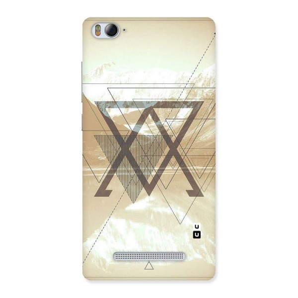 Beige View Back Case for Xiaomi Mi4i