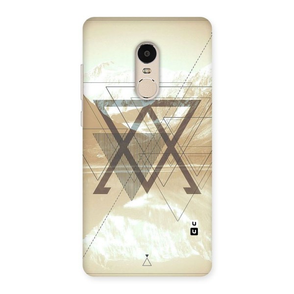 Beige View Back Case for Xiaomi Redmi Note 4