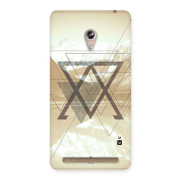 Beige View Back Case for Zenfone 6