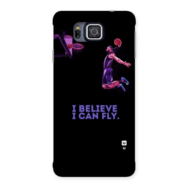 Believe And Fly Back Case for Galaxy Alpha