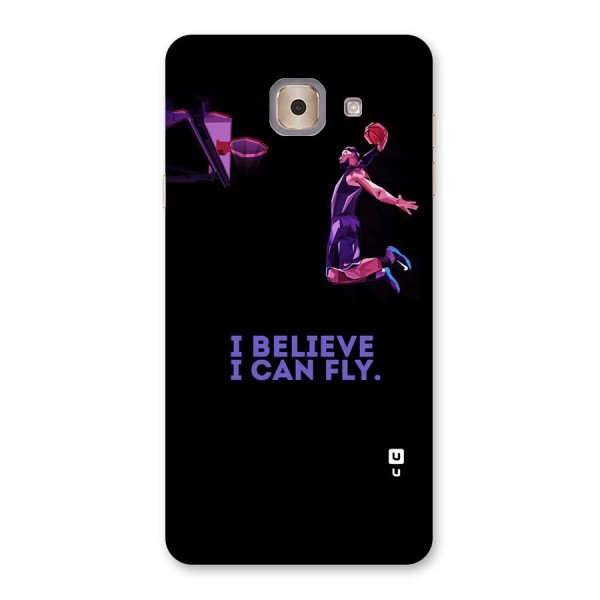 Believe And Fly Back Case for Galaxy J7 Max