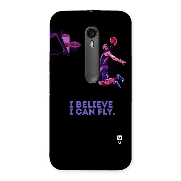 Believe And Fly Back Case for Moto G3