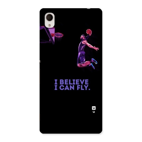 Believe And Fly Back Case for Xperia M4 Aqua