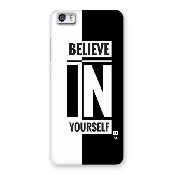 Believe Yourself Black Back Case for Xiaomi Redmi Mi5