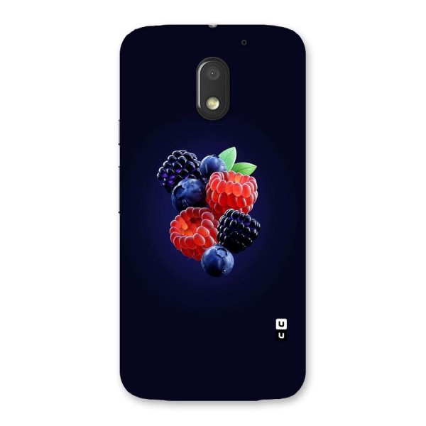 Berry Blast Back Case for Moto E3 Power