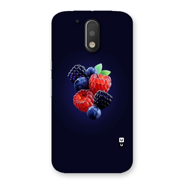 Berry Blast Back Case for Motorola Moto G4