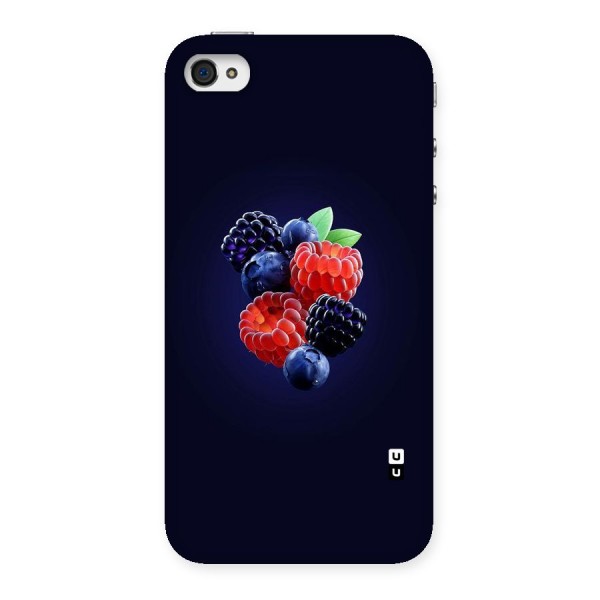 Berry Blast Back Case for iPhone 4 4s