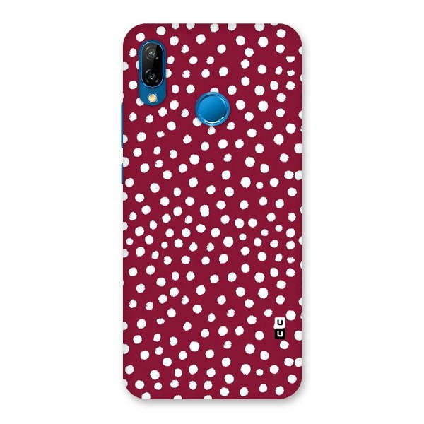 Best Dots Pattern Back Case for Huawei P20 Lite