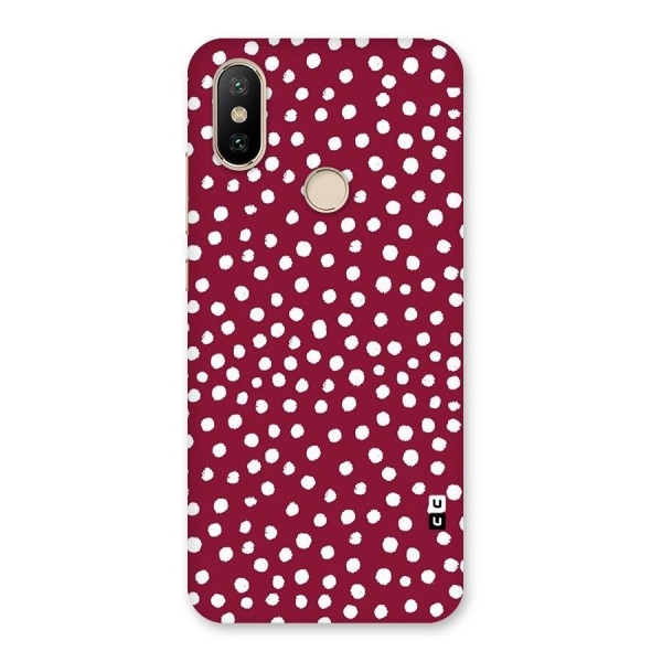 Best Dots Pattern Back Case for Mi A2