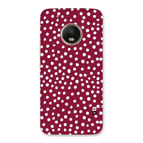 Best Dots Pattern Back Case for Moto G5 Plus