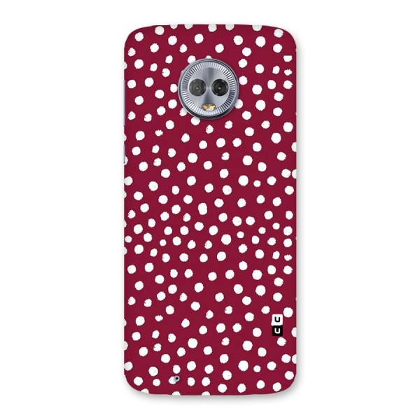 Best Dots Pattern Back Case for Moto G6