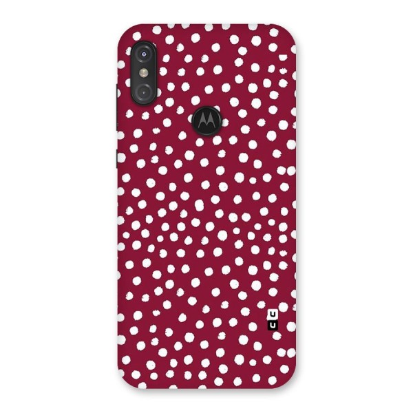 Best Dots Pattern Back Case for Motorola One Power