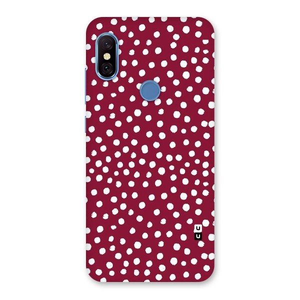 Best Dots Pattern Back Case for Redmi Note 6 Pro