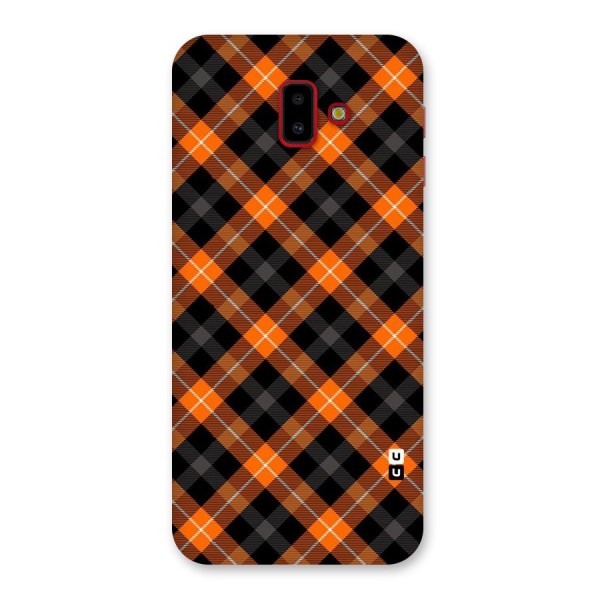 Best Textile Pattern Back Case for Galaxy J6 Plus