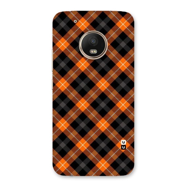 Best Textile Pattern Back Case for Moto G5 Plus