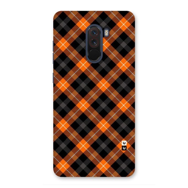 Best Textile Pattern Back Case for Poco F1