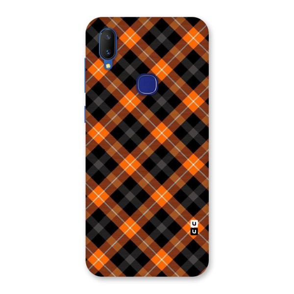 Best Textile Pattern Back Case for Vivo V11