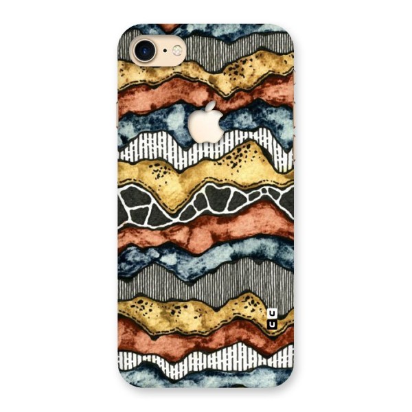 Best Texture Pattern Back Case for iPhone 7 Apple Cut