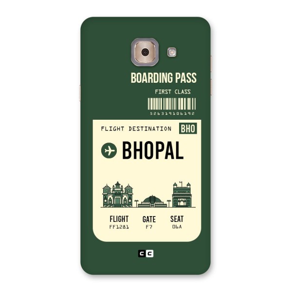 Bhopal Boarding Pass Back Case for Galaxy J7 Max