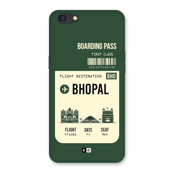 Bhopal Boarding Pass Back Case for Oppo A71