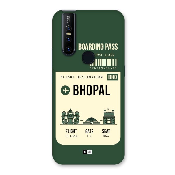 Bhopal Boarding Pass Back Case for Vivo V15