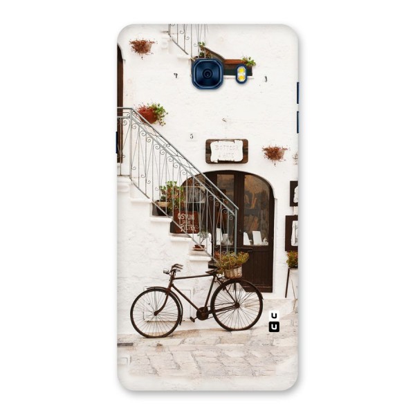 Bicycle Wall Back Case for Galaxy C7 Pro