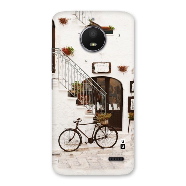 Bicycle Wall Back Case for Moto E4