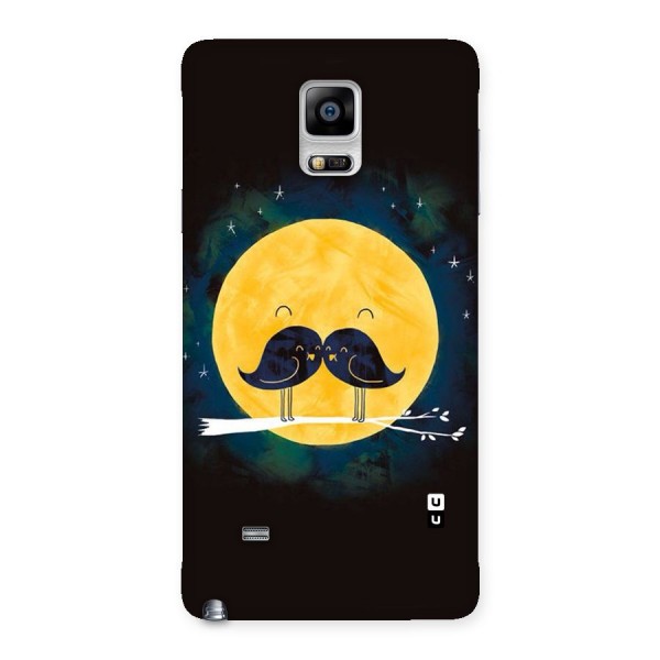 Bird Moustache Back Case for Galaxy Note 4