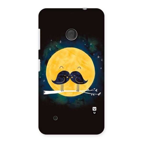 Bird Moustache Back Case for Lumia 530