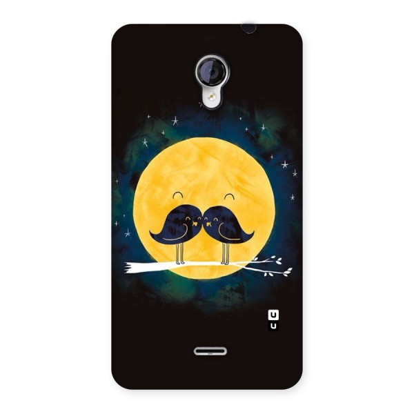 Bird Moustache Back Case for Micromax Unite 2 A106