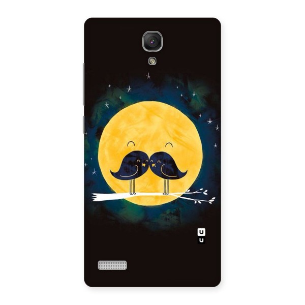 Bird Moustache Back Case for Redmi Note