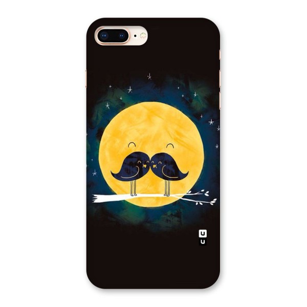 Bird Moustache Back Case for iPhone 8 Plus