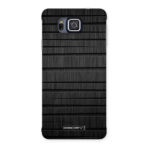 Black Abstract Back Case for Galaxy Alpha