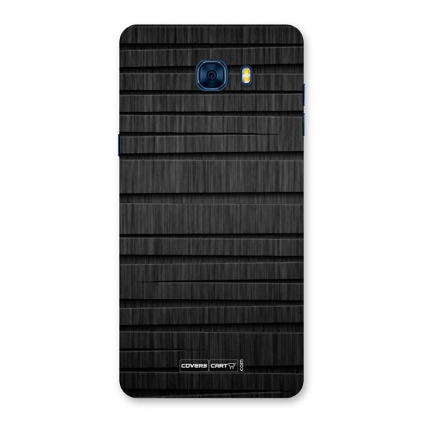 Black Abstract Back Case for Galaxy C7 Pro