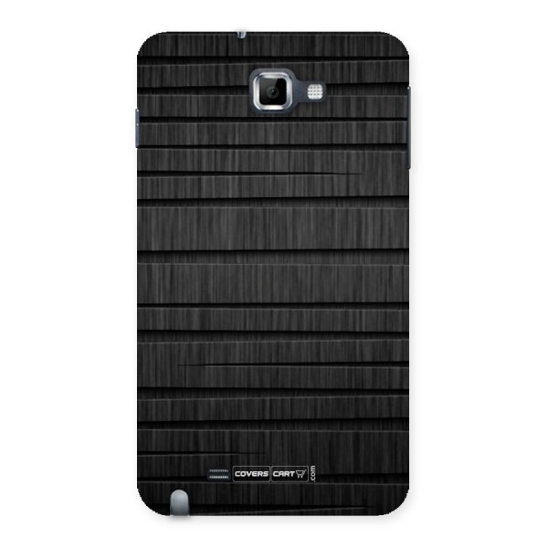 Black Abstract Back Case for Galaxy Note