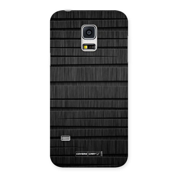 Black Abstract Back Case for Galaxy S5 Mini