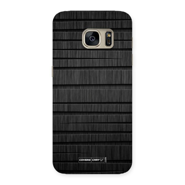 Black Abstract Back Case for Galaxy S7