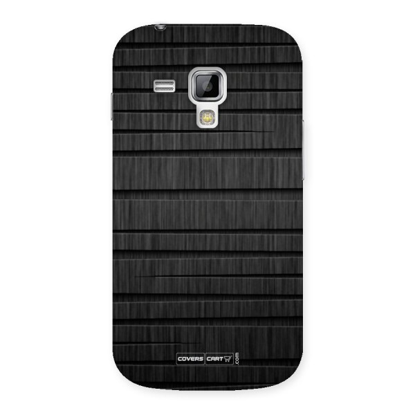 Black Abstract Back Case for Galaxy S Duos