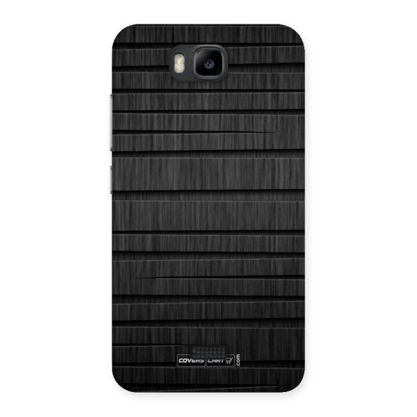 Black Abstract Back Case for Honor Bee